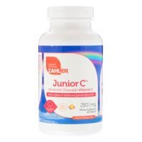 Zahler, Junior C , Advanced Chewable Vitamin C, Natural Orange Flavor, 250 mg, 90 Tablets