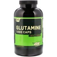 Optimum Nutrition, Глютамин 1000 капсул, 1000 мг, 240 капсул