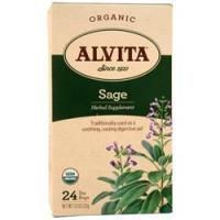 Alvita, Чай в пакетиках - Органический Шалфей 24 шт.
