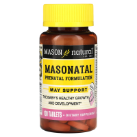 Mason Natural, MasoNatal Multivitamin / Multimineral Supplement, 100 Tablets