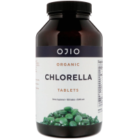 Ojio, Хлорелла органическая, 250 мг, 1000 таблеток