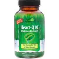 Irwin Naturals, Heart-Q10, Холестерин и сердце, 84 мягкие капсулы с жидким наполнителем