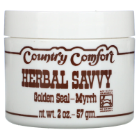 Country Comfort, Herbal Savvy, гидрастис и мирра, 2 унции (57 г)