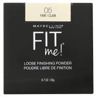 Maybelline, Fit Me, рассыпчатая финишная пудра, оттенок 05 «Светлый», 20 г