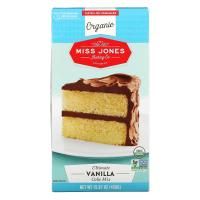 Miss Jones Baking Co, Organic Ultimate Cake Mix, ваниль, 450 г (15,87 унции)