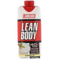 Labrada Nutrition, Стройное тело, протеиновый коктейль, ваниль, 17 ж. унц. (500 мл)