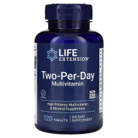 Мультивитамины для приема два раза в день, Two-Per-Day Multivitamin, Life Extension, 60 капсул