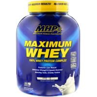 Maximum Human Performance, LLC, Maximum Whey, Vanilla Ice Cream, 5 lbs (2270 g)