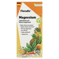 Gaia Herbs, Floradix, добавка с магнием, 500 мл (17 жидк. унций)