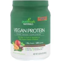 PureMark Naturals, Веганский протеин, растительная добавка, питьевая смесь с шоколадный вкусом, 16 унций (454 г)