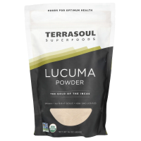 Terrasoul Superfoods, Порошок лукумы, золото инков, 16 унций (454 г)