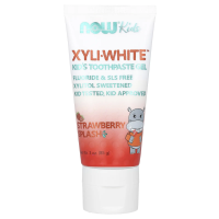 Now Foods, Детский зубной гель XyliWhite, без фтора, клубничный вкус, 3.0 унций (85 г)
