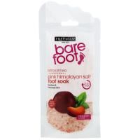 Freeman Beauty, Bare Foot, детоксикация, розовая гималайская соль для ножных ванночек, перечная мята и слива, 71 г (2,5 г)
