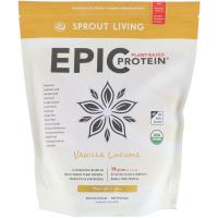 Sprout Living, Растительный Epic Protein, ваниль и лукума, 1000 г