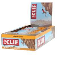 Clif Bar, Энергетический батончик, «Морковный пирог», 12 батончиков, по 2,40 унц. (68 г)