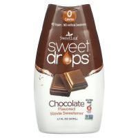 Sweetleaf, Sweet Drops - Ароматизированный подсластитель из стевии Шоколад 1,7 жидких унции