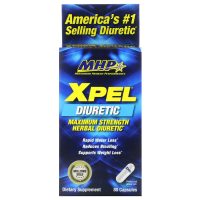 Maximum Human Performance, LLC, Xpel, травяной диуретик максимальной эффективности, 80 капсул