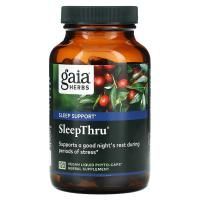 Gaia Herbs, SleepThru, 120 веганских жидких фито-капсул