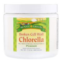 Sunny Green, Broken Cell Wall Chlorella, 7.14 oz (200 g)