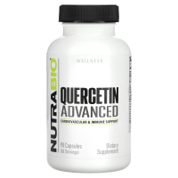 NutraBio, Wellness, улучшенный кверцетин, 90 капсул