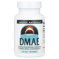 Source Naturals, DMAE (351 мг) 100 таблеток