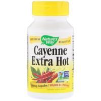 Nature's Way, Cayenne Extra Hot, 100 Veg. Capsules