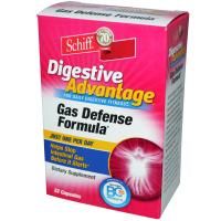 Schiff, Digestive Advantage, средство от газообразования, 32 капсулы