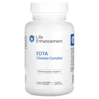 Life Enhancement, ЭДТА комплекс с хелатором, 120 капсул