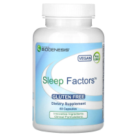 Nutra BioGenesis, Sleep Factors, 60 Veggie Caps