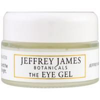 Jeffrey James Botanicals, Гель для кожи вокруг глаз, Успокаивает, обновляет, пробуждает, 0,5 унции (15 мл)