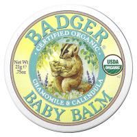 Badger Company, Детский бальзам, ромашка и календула, 0,75 унции (21 г)