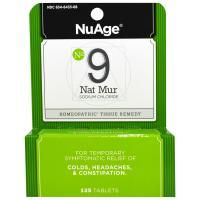 Hyland's Naturals, NuAge, № 9 Nat Mur (хлорид натрия), 125 таблеток