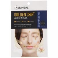 Mediheal, Golden Chip, акупунктурная маска, 5 шт., 25 мл каждая