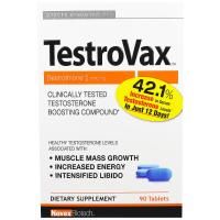 Novex Biotech, TestroVax, 2700 мг, 90 таблеток