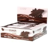 BNRG, Power Crunch протеиновый энергетический батончик со вкусом темного шоколада, 12 шт. по 43 г