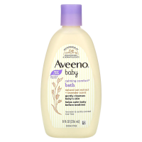Aveeno, Продукция для детей, Успокаивающее средство для ванны с лавандой и ванилью, 8 жидких унций (236 мл)