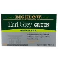 Bigelow, Зеленый чай Early Grey, 20 чайных пакетиков, 1,05 унц. (29 г)