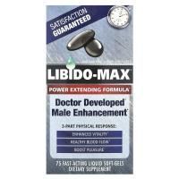 Applied Nutrition, Libido-Max, 75 быстродействующих жидких гелевых капсул