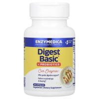 Enzymedica, Digest Basic + пробиотики, 30 капсул