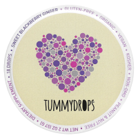 Tummydrops, сладкая ежевика и имбирь, 18 капель
