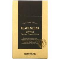 Skinfood, Black Sugar Perfect Enzyme Powder Wash, 30 Packets, 0.04 fl oz (1.2 g) Each