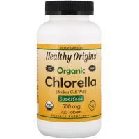 Healthy Origins, Organic Chlorella, 500 mg, 720 Tablets