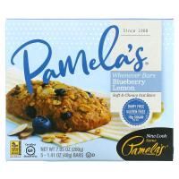 Pamela's Products, Whenever Bars, Oat Blueberry Lemon, 5 Bars, 1.41 oz (40 g) Each