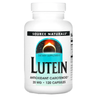 Source Naturals, Лютеин, 20 мг, 120 капсул
