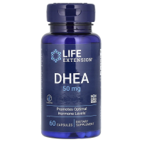 Life Extension, ДЭА (дегидроэпиандростерон ) 50 мг, 60 капсул