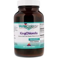 Nutricology, Королевская хлорелла, 600 жевательных таблеток