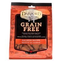 Darford, Без зерновых, превосходное запеченное в печи лакомство для собак, Рецепт с лососем, 12 унц. (340 г)