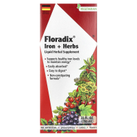 Gaia Herbs, Floradix, железо и травы, 700 мл (23 жидк. унции)