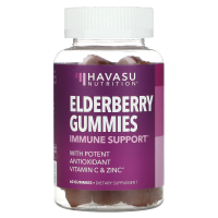 Havasu Nutrition, Premium Elderberry Gummies, 60 Gummies