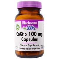 Bluebonnet Nutrition, CoQ10, 100 мг, 90 капсул в растительной оболочке